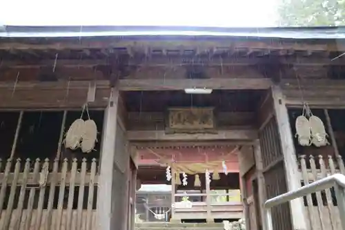 田村神社の山門・神門