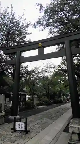 松陰神社の鳥居