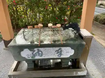 總社 和田八幡宮の手水舎