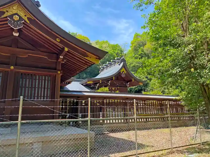 群馬県護国神社の本殿・本堂