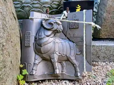 金乗院放光寺の狛犬