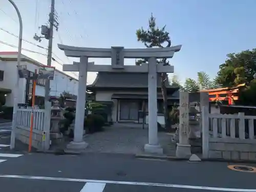 仲村神社の鳥居