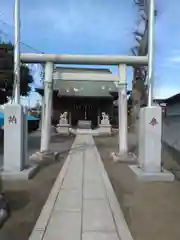 神明神社の鳥居