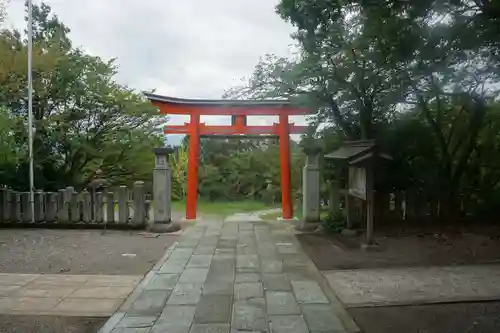 藤島神社（贈正一位新田義貞公之大宮）の鳥居