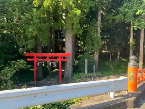 須山浅間神社の鳥居