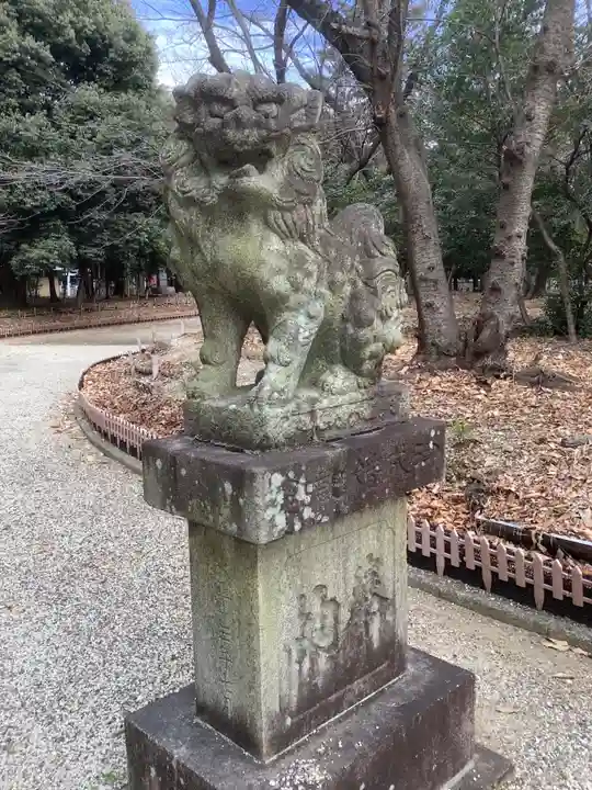 八幡社(柏井町)の狛犬