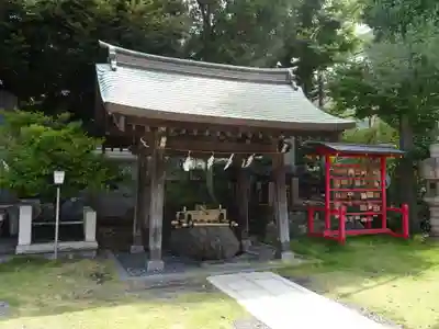 東神奈川熊野神社の手水舎