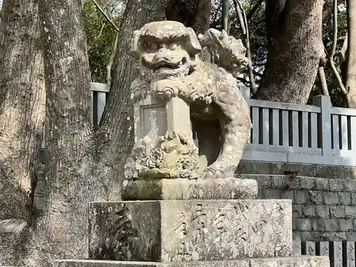 大麻比古神社の狛犬