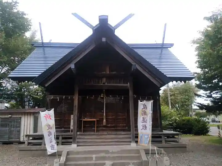 神居神社遥拝所の本殿・本堂