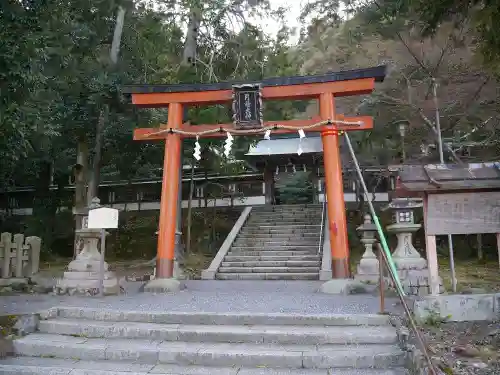 月読神社（松尾大社摂社）の鳥居