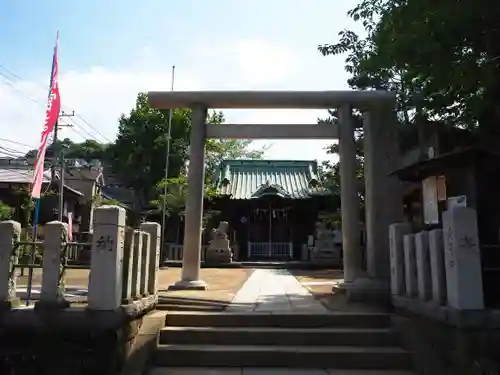 鹿島神社の鳥居