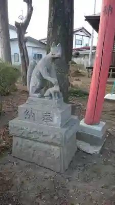 北原稲荷神社の狛犬