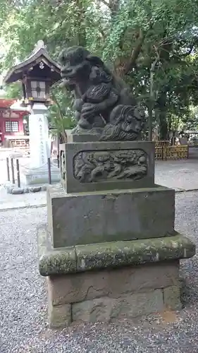 世田谷八幡宮の狛犬