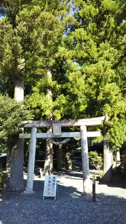 八幡神社の鳥居