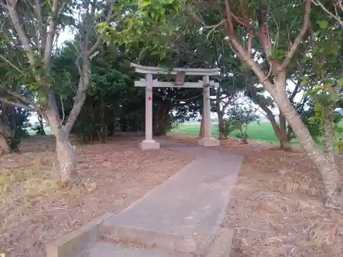 水神宮の鳥居