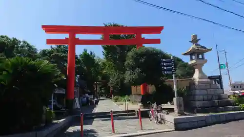 淡嶋神社の鳥居