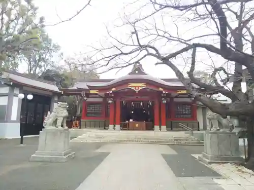 旗岡八幡神社の本殿・本堂