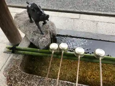 摩利支天堂 禅居庵の手水舎