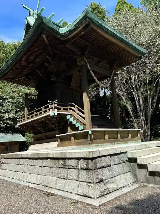 小名浜鹿島神社の本殿・本堂