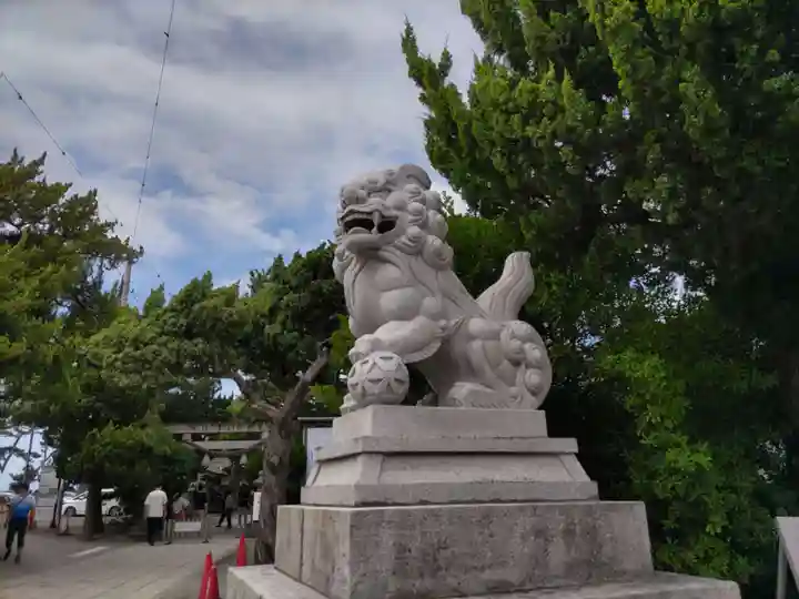 森戸大明神(森戸神社)の狛犬