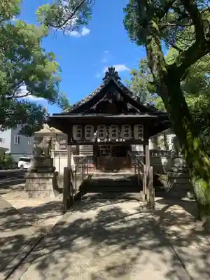 白山神社の本殿・本堂