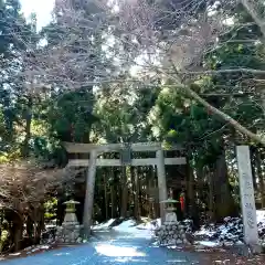 砥鹿神社（奥宮）の鳥居