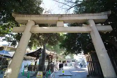 荻窪白山神社の鳥居
