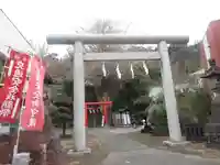 雷神社の鳥居