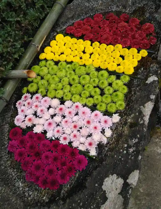 木幡山隠津島神社(二本松市)の手水舎