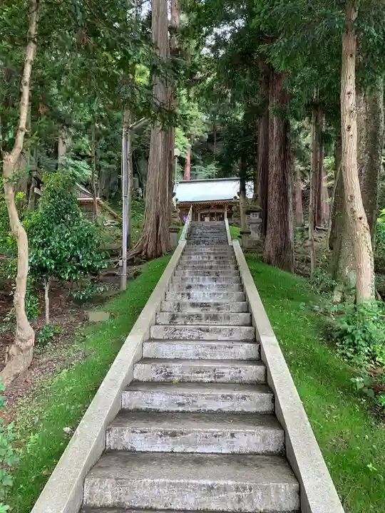 八幡神社(岩窪切岸城址)(福島県)