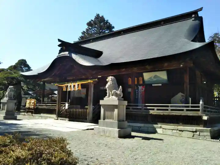 甲斐國一宮 浅間神社の本殿・本堂
