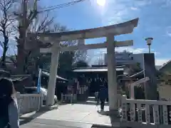 下谷神社の鳥居