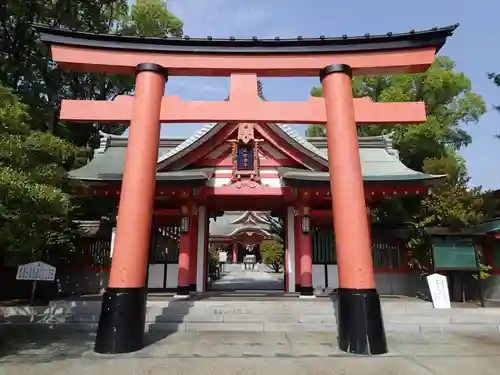 宮崎八幡宮の鳥居