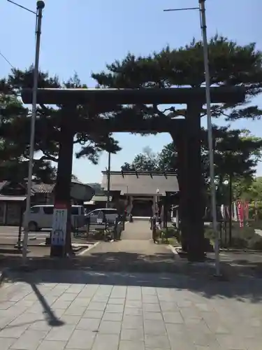 櫻岡大神宮の鳥居