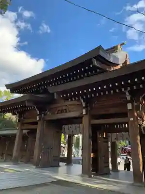 湊川神社の山門・神門