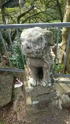 船魂神社の狛犬