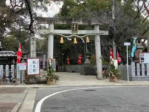 富部神社の鳥居