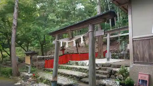 御髪神社の鳥居