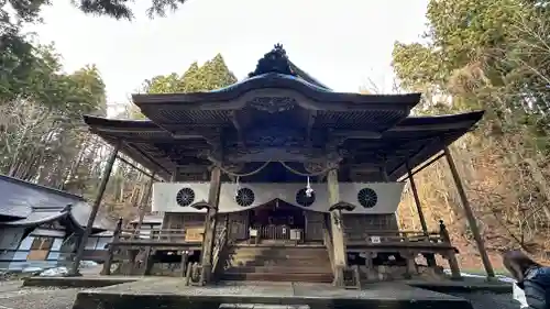 戸隠神社宝光社の本殿