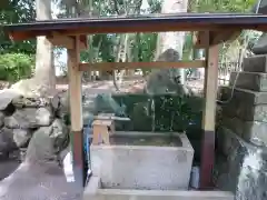 浜郷神社の手水