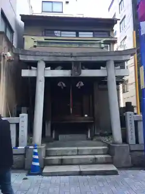 佐竹稲荷神社の鳥居