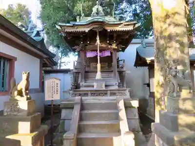 北澤八幡神社の末社・摂社