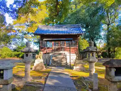 八幡社(上牧)の本殿・本堂