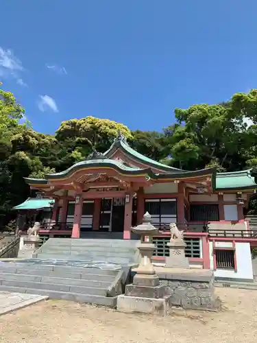 由良湊神社の本殿・本堂
