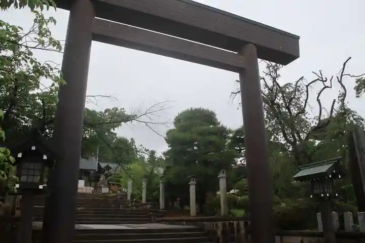 開成山大神宮の鳥居