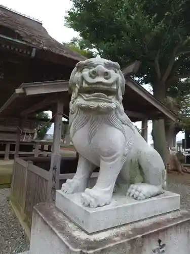 髙部屋神社の狛犬