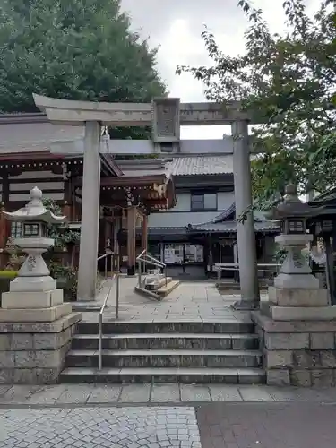 白龍神社の鳥居