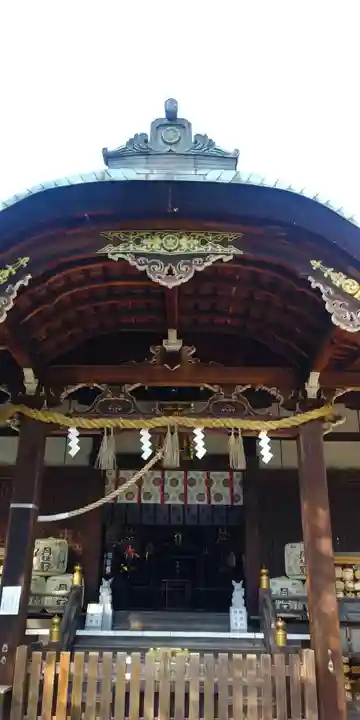 岡崎神社の本殿・本堂
