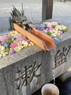 川越八幡宮の手水舎