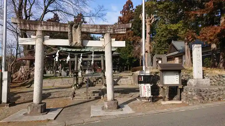 熊野神社の鳥居